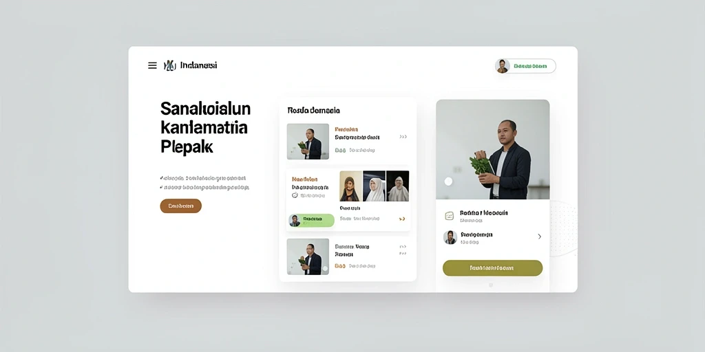 Layar utama GOWIN dengan tampilan menarik.