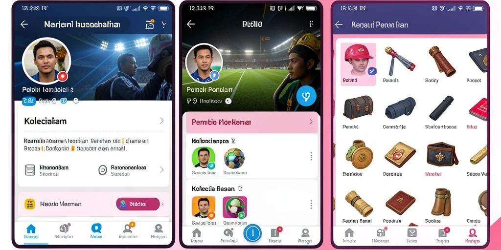 Tampilan antarmuka yang sederhana dan menarik.