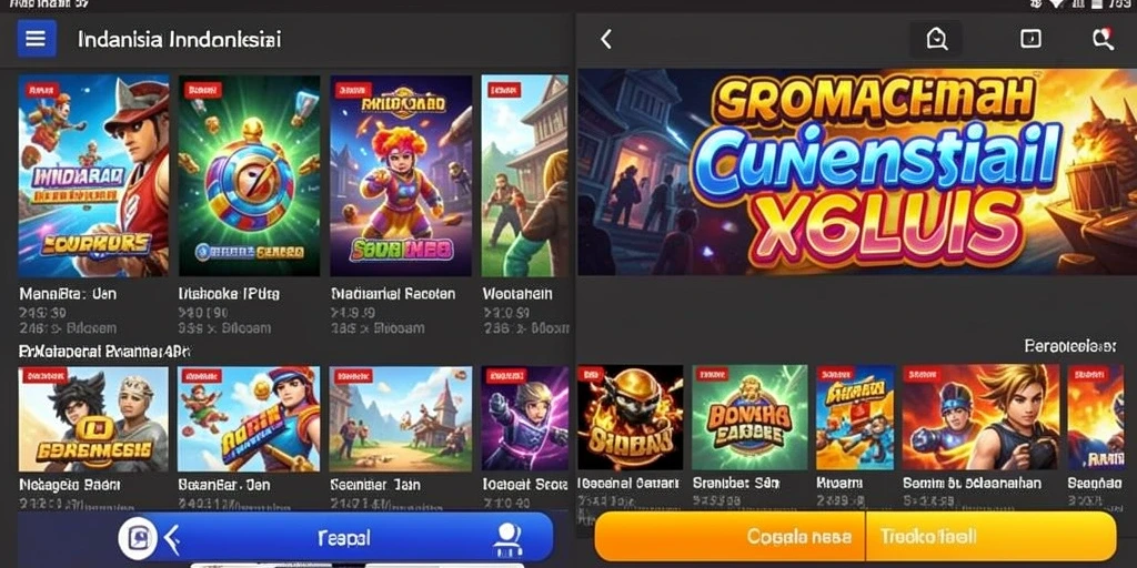 Tampilan menarik dari permainan slot terbaru.