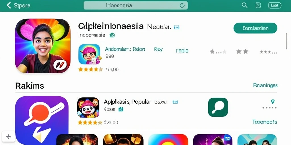 Tampilan antarmuka yang menarik dan user-friendly.