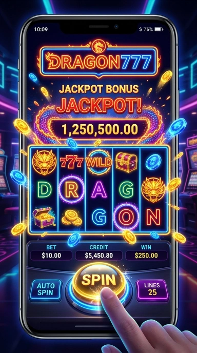 Pratinjau antarmuka dragon777 — aplikasi APK resmi Android v2.3.7