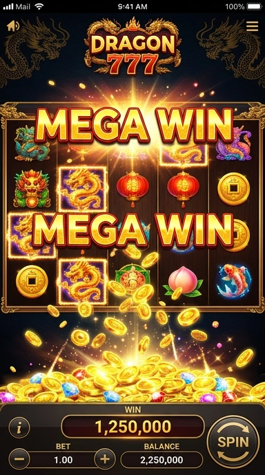 Galeri pratinjau visual dragon777 build APK resmi terbaru